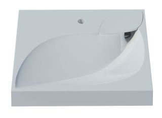 Раковина над стиральной машиной Madera List 60см белый 4627173210546